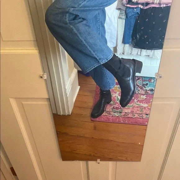 Dark brown Knee-High 100% Genuine Leather Boots - Picture 5 of 5